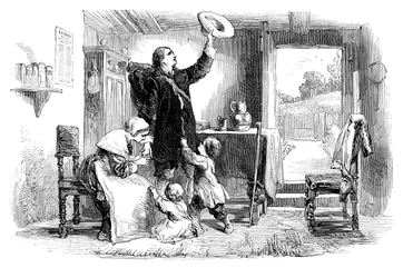Le départ de Roger Williams 1603-1683 pour l