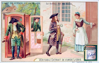 Le docteur fait ses visites