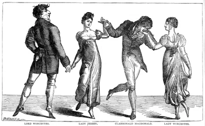 Le premier quadrille dansé à Almacks