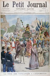 La fête des vendanges, Exposition universelle de 1900, Paris, 1900