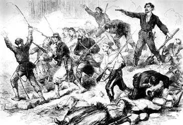 La dernière bataille des Communards mai 1871, Commune de Paris