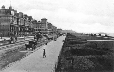 Les pelouses, Hove, vers 1900-1920
