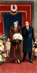 Le mariage du duc et de la duchesse de Kent, novembre 1934, vers 1935