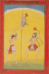 Le mode musical Ragaputra Khokhara, 19ème siècle