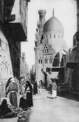 Le quartier indigène, Le Caire, Égypte, vers les années 1920