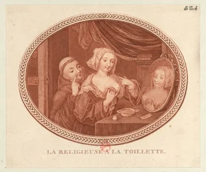 La nonne à la toilette, 1770-1780s