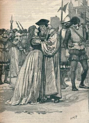 La séparation de Sir Thomas More et de sa fille, 1535, 1905