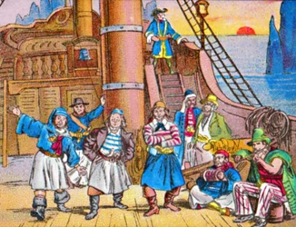 Les pirates à la maison