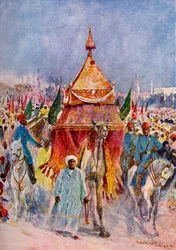 La procession du Mahmal, Le Caire, Égypte