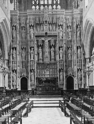 Le retable de la cathédrale de Winchester