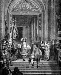 Le retour du Grand Condé à Versailles, 1674 1882-1884