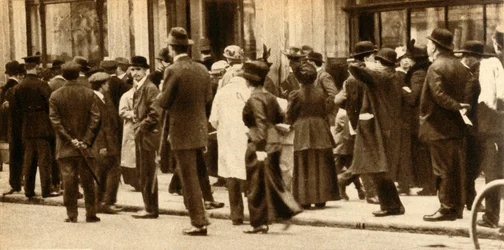 Le naufrage du Lusitania, mai 1915, 1933