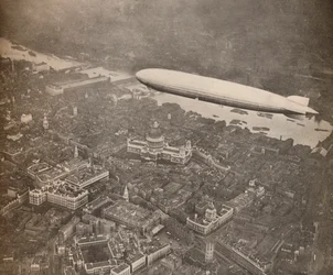 Le tour du Graf Zeppelin sur la Grande-Bretagne, août 1931