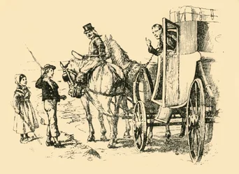La voiture du tuteur les a rencontrés, 1907