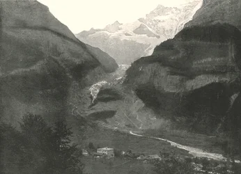 La vallée, Grindenwald, Suisse, 1895