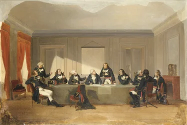 Le conseil de guerre à Courtrai le 26 juin 1792
