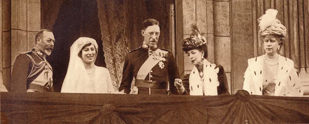 Le mariage de la princesse Mary et du vicomte Lascelles, 28 février 1922, 1935