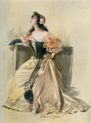 Théâtre De La Porte-Saint-Martin - Falstaff - Nelly. - Mlle. Pannetier, 1904