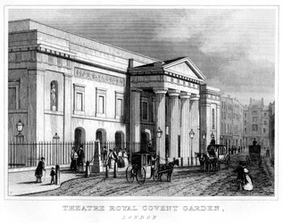 Théâtre Royal Covent Garden, Westminster, Londres, 19ème siècle