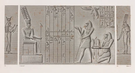 Thèbes, Karnak, gros plan