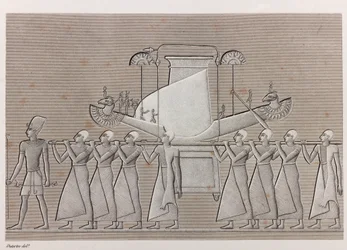 Thèbes, Karnak (gros plan)