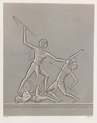 Thèbes : Karnak (gros plan)