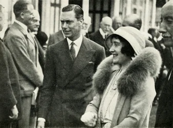 Leurs Majestés au Salon Agricole Royal, Southampton, 1932, 1937