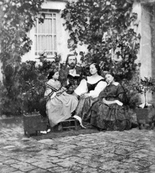 Théophile Gautier, poète, dramaturge, romancier, journaliste et critique littéraire français, vers 1857