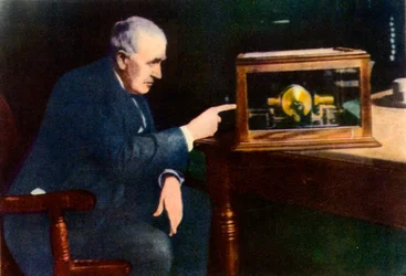 Thomas Alva Edison, vers 1910