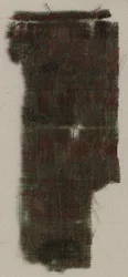Trois fragments de soie gothique italienne, 1300s