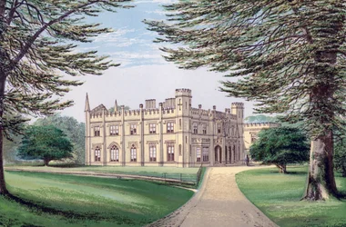 Parc Thrybergh, South Yorkshire, fin du 19e siècle
