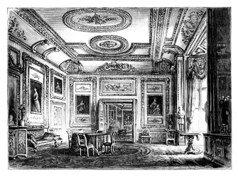 Le Salon Blanc, Château de Windsor