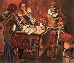 Tilly dans la maison du fossoyeur, 1936