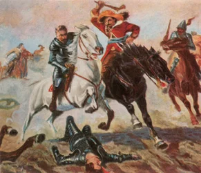 Fuite de Tilly après la bataille de Lech, 4 avril 1632, 1936
