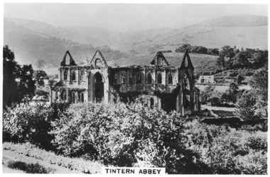 Abbaye de Tintern, Monmouthshire, Pays de Galles, 1937