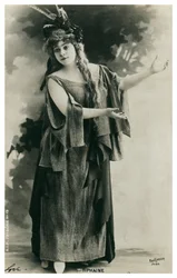 Tiphaine, actrice française, fin 19ème ou début 20ème siècle