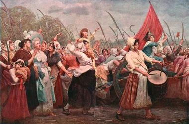 Versailles, un incident de la Révolution française