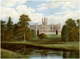 Toddington Park, Gloucestershire, maison de Lord Sudeley