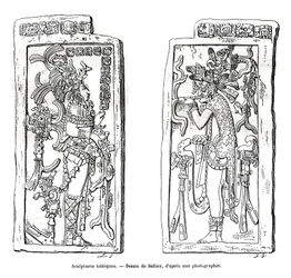 Sculptures toltèques, Mexique