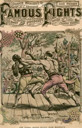 Deuxième combat de Tom Cribb avec Molineaux, 1811 fin 19e ou début 20e siècle