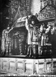 Tombe de Christophe Colomb, 19ème siècle, années 1920
