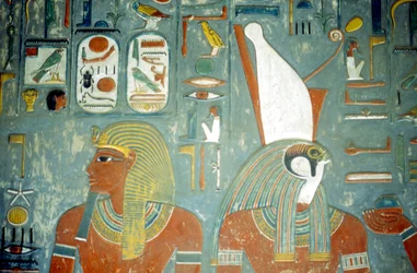 Tombeau de Horemheb, dernier roi de la 18e dynastie, Égypte ancienne, vers 1292 av. J.-C.
