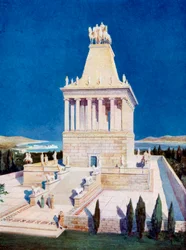 Tombeau de Mausole à Halicarnasse, 1933-1934