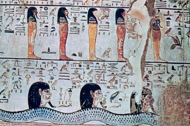 Tombeau de Sethi I, Vallée des Rois, Égypte, XIIIe siècle av. J.-C.