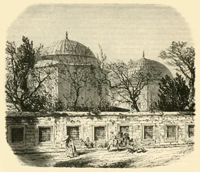Tombe de Soliman le Magnifique et Roxolana, Constantinople, 1890