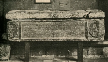 Tombe de Valerius Amandinus, général romain, 1908