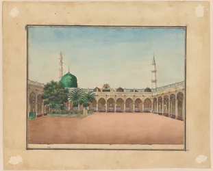 Tombe du Prophète à Médine, 19e siècle