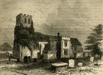 Église de Tottenham, vers 1876