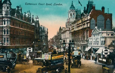 Tottenham Court Road, Londres, 1915