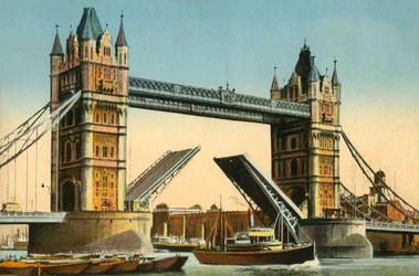 Tower Bridge, Londres, vers 1910